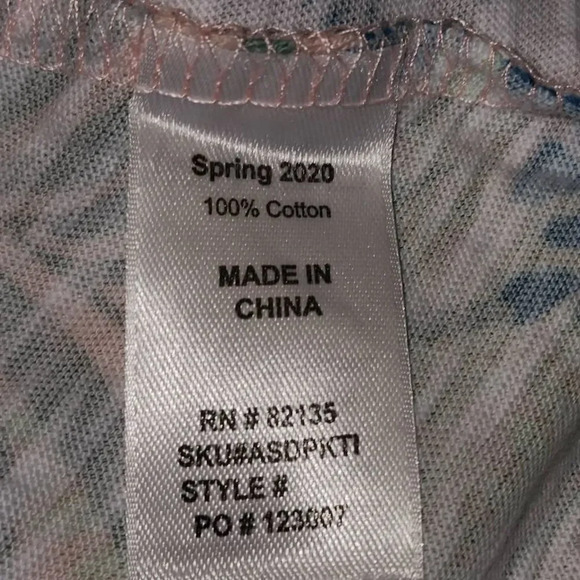 Fresh Produce Womens Pink Floral‎ Dress Large - Picture 6 of 6